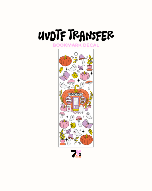 Bookstore - UVDTF Bookmark Decal