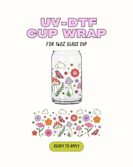 Campo de flores - UV DTF 