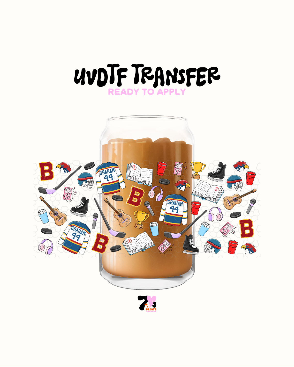 Campus Hockey Romance  - UVDTF Wrap