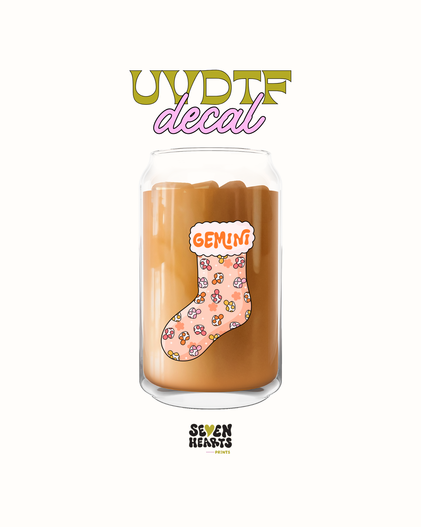 Zodiac stockings - UVDTF Decal