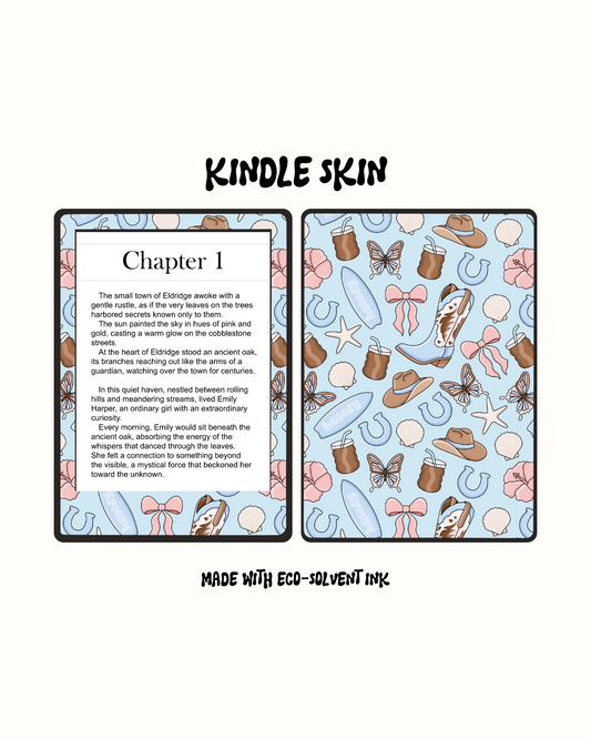Costal Cowgirl - Kindle Skin
